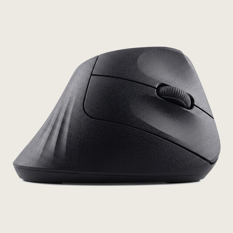 Ratón vertical ergonómico ERGORA — perfil lateral derecho